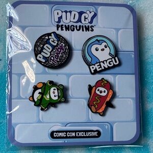 NEW Comic Con Exclusive Pin Set